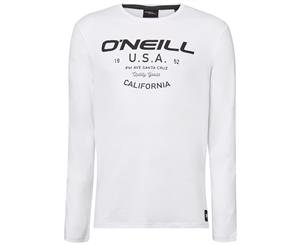 O'Neill Men's Long Sleeve Olsen T-Shirt - white