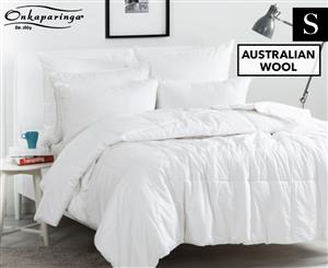 Onkaparinga Australian Wool All Seasons Single Bed Quilt