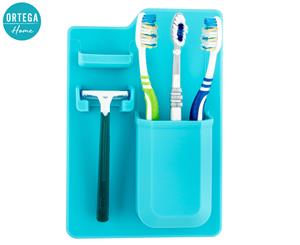 Ortega Home Silicone Toothbrush & Razor Organiser