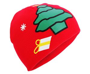 Proclimate Childrens/Kids Christmas Winter Beanie Hat (Red) - HA501