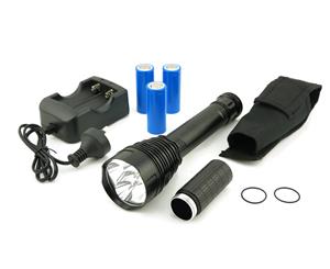 Rechargeable High Power 2500 Lumens 5 x CREE XML LED Torch Flash Light