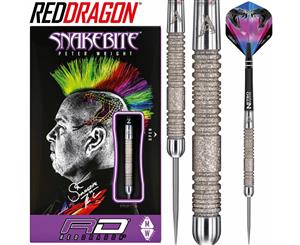 Red Dragon - Peter Snakebite Wright Euro 11 Element Darts - Steel Tip - 90% Tungsten - 20g 24g