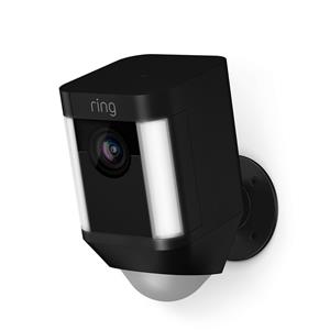 Ring Black Battery Spotlight Cam