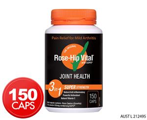 Rose-Hip Vital w/ GOPO Joint Health 150 Caps