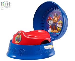 The First Years Paw Patrol 3-in-1 Potty Toilet Training - Red/Blue