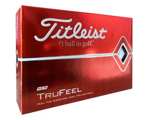 Titleist DT TruFeel White Golf Balls 1 Dozen