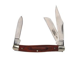 Toledo Stock Knife 440 Stainless Steel - Triple Blade 50mm 55mm 70mm