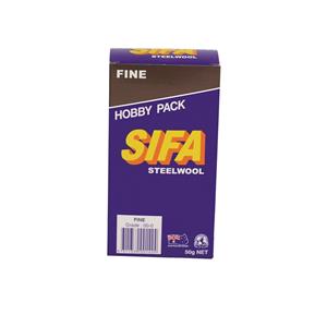 Uni-Pro 50g Grade 00 SIFA Steel Wool Hobby Pack