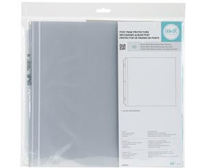 We R Post Bound Photo Sleeves 12&quotX12" 10/Pkg-Full Page