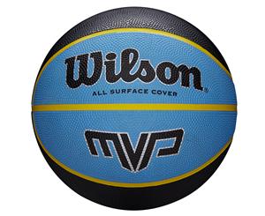 Wilson MVP Size 7 Basketball - Black/Blue