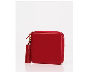 Women's Nora Leather Wallet - Red