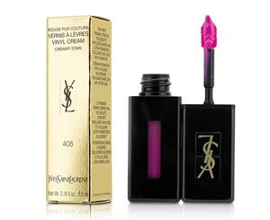 Yves Saint Laurent Rouge Pur Couture Vernis A Levres Vinyl Cream Creamy Stain # 405 Explicit Pink 5.5ml/0.18oz