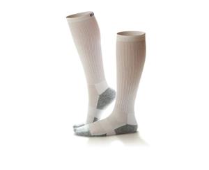 2 Pairs x Dr Comfort Diabetic Over The Calf Compression Bamboo Socks Unisex 15-20 MMHG