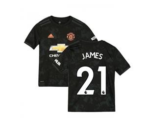 2019-2020 Man Utd Adidas Third Football Shirt (Kids) (James 21)