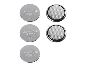 5PK CR1216 3V Lithium Battery Button Coin For Calculator/Watch - Made in Japan