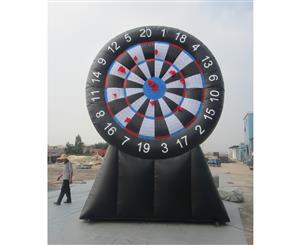 5m High Giant Inflatable Dart Board Football Target Game with Blower.