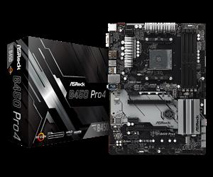 ASRock B450-Pro4 AMD Motherboard