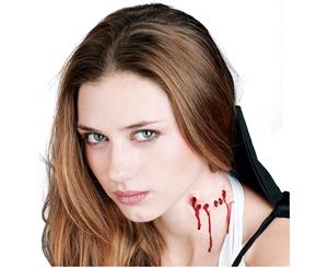 Adult's Vampire Bite Wounds Costume Prop Accessory