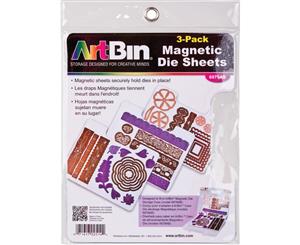 Artbin Magnetic Sheets 3/Pkg-7.325&quotX9.125"