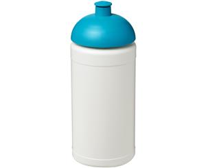 Baseline Plus 500Ml Dome Lid Sport Bottle (White/Aqua) - PF2813