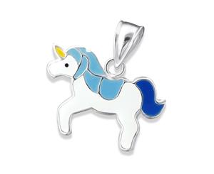 Children's Silver Unicorn Pendant
