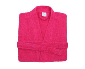 Comfy Unisex Co Bath Robe / Loungewear (Hot Pink) - RW2637