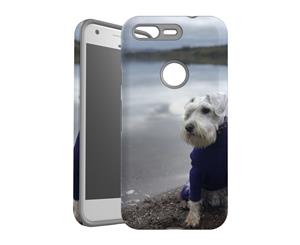 For Google Pixel Case Protective Back Cover Serene Schnauzer