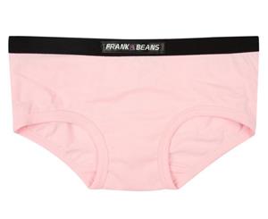 Frank and Beans Underwear Womens Boyleg S M L XL XXL - Light Pink