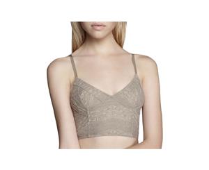 Free People Womens Lace Cropped Bralette