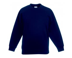 Fruit Of The Loom Kids Unisex Premium 70/30 Sweatshirt (Pack Of 2) (Deep Navy) - RW6860