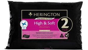 Herington High and Soft Twin Pack Pillows