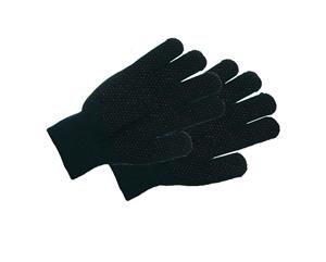 Magic Stretch Riding Gloves Pimple Palm 1 Size Adult Black