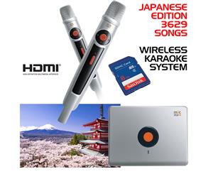Miic Star Japanese Edition 3629 Songs Wireless Karaoke System