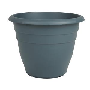 Northcote Pottery 400mm Green Round Villa Plastic Pot