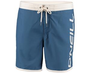 O'Neill Mens Naval Graphic Design Swim Shorts (Dusty Blue) - NL244