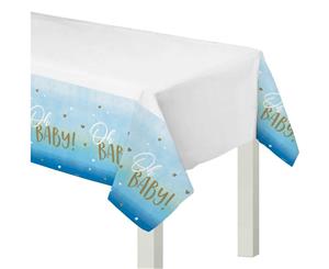 Oh Baby Boy Plastic Tablecover Rectangle