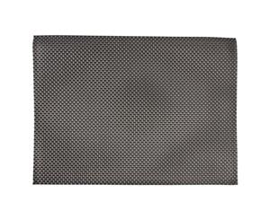 Pack of 6 APS PVC Silver And Grey Placemat