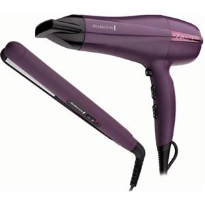 Remington Ultra Violet Hair Dryer & Straightener Pack