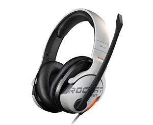 Roccat Khan AIMO 7.1 High Resolution RGB Gaming Headset White Noise Cancelation ROC-14-801-AS