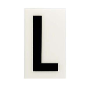 Sandleford 60 x 35mm L White Self Adhesive Letter