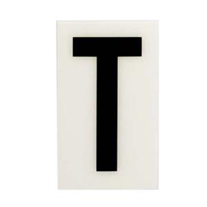 Sandleford 60 x 35mm White Self Adhesive Letter T