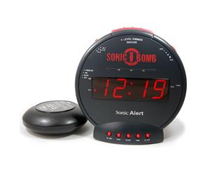 Sonic Bomb SA-SBB500SS v3 Dual Alarm Clock with Super Shaker