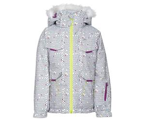 Trespass Childrens Girls Hickory Ski Jacket (White) - TP4399