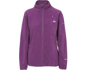 Trespass Womens/Ladies Ciaran Full Zip Warm Walking Fleece Jacket - Purple Orchid Stripe