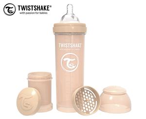 Twistshake Anti-Colic 330mL Baby Bottle - Pastel Beige
