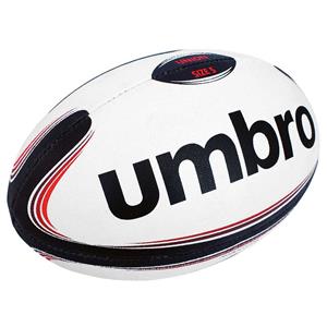 Umbro Rugby Union Ball Black / White 5