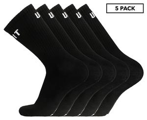 Unit Men's Hi Lux Sock 5-Pack - Black