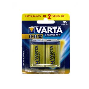 Varta 9V Alkaline Batteries - 2 Pack