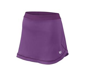 Wilson Women's Mesh 12.5" Tennis Skirt - Plumberry