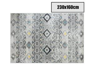 230x160cm Grey Style Pattern Floor Area Art Rug Carpet